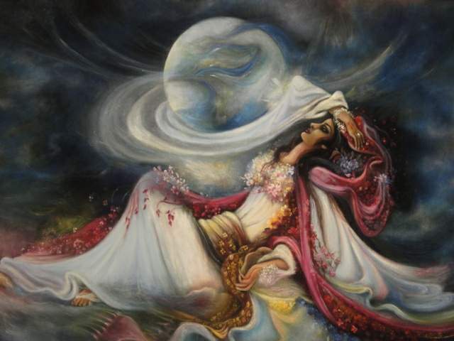 فرلقا امیری- نقاشی رنگ روغن